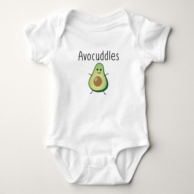 Avocuddles Baby Romper Strampler (Vorderseite)
