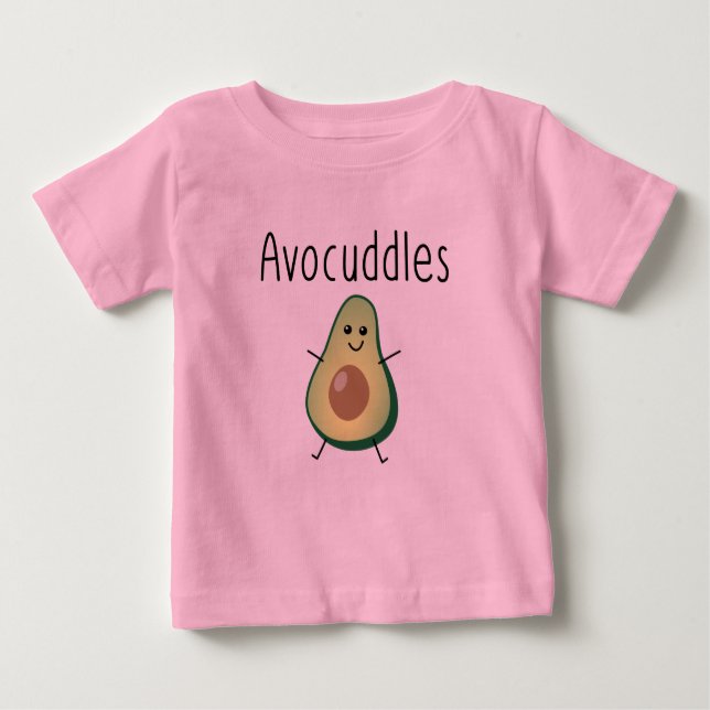 Avocuddles Baby Tutu Bodysuit Baby T-shirt (Vorderseite)