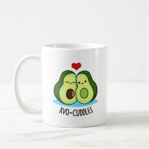 Avocuddles Funny Avocado Couple Pub Kaffeetasse