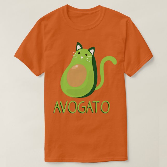 Avogato Avocado Cat 2 T-Shirt (Design vorne)