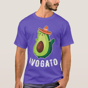 Avogato Avocado Cat Feinschmecker Lover 184 T-Shirt