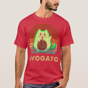 Avogato Avocado Cats Funny Cinco De Mayo Meican Pa T-Shirt