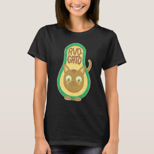 Avogato Avocadokatze Für Veganer & Vegetarier T-Shirt