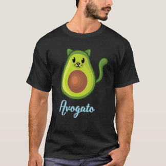 Avogato Cinco de Mayo Vintage Vegan Süße Katze Avo T-Shirt