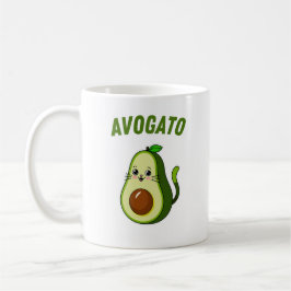 Avogato Funny Avocado Cat Lover Kaffeetasse
