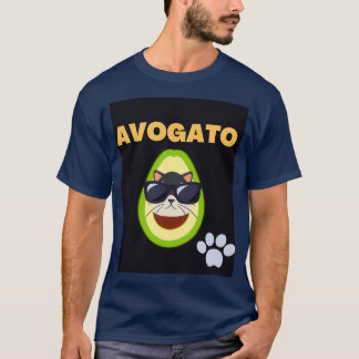 Avogato komische Katze T-Shirt