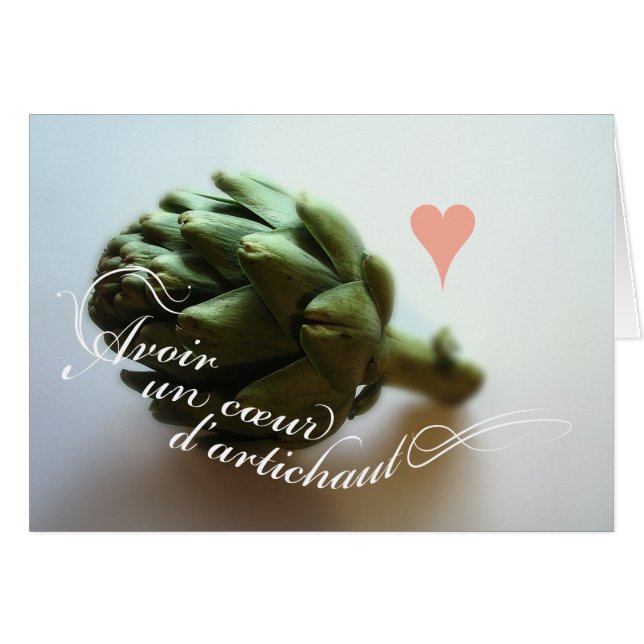 Avoir Un Coeur D'artichaut (Vorderseite (Horizontal))