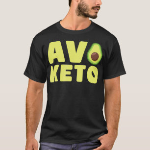 Avoketo Avocado Funny Keto Diet Geschenk Ketosis K T-Shirt