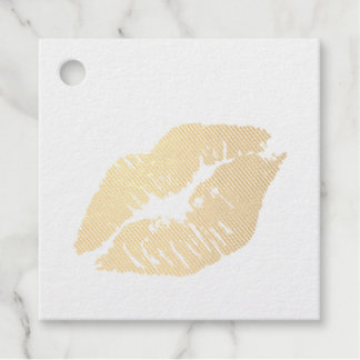 Avon Beauty Lips Label Rubber Stamp