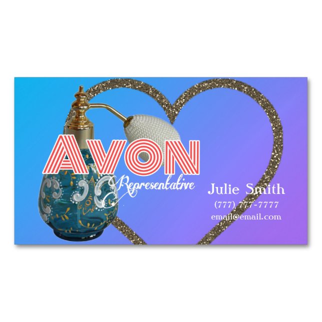 Avon Business Card Magnet (Vorderseite)