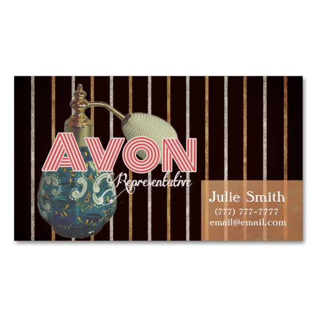 Avon Business Card Magnet (Vorderseite)