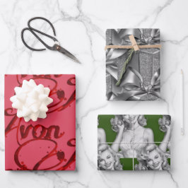 Avon Christmas Geschenkpapier Set