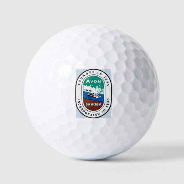 AVON CONNECTICUT GOLFBALL (Vorderseite)