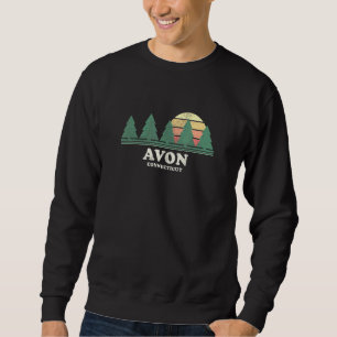 Avon Ct Vintag Throwback T-Shirt Retro 70er Design Sweatshirt