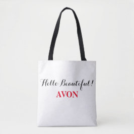 Avon "Hello Beautiful" Tasche mit Black Handles