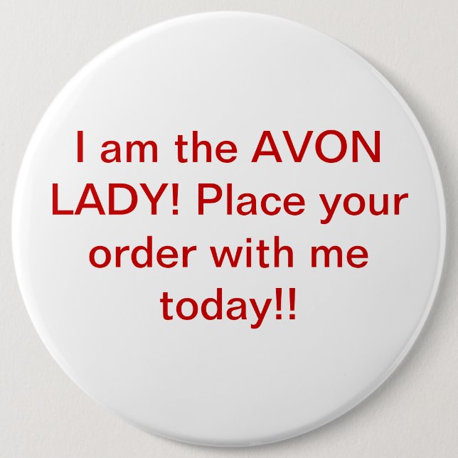 Avon-Knopf Button (Vorderseite)