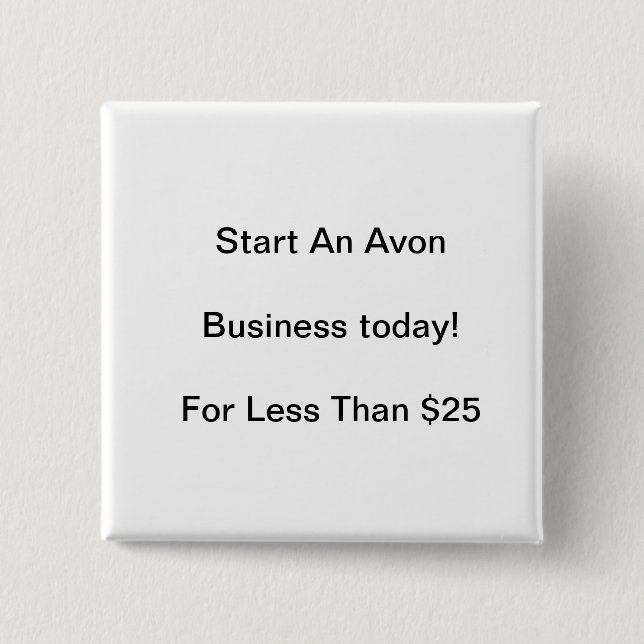 Avon-Knopf Button (Vorderseite)