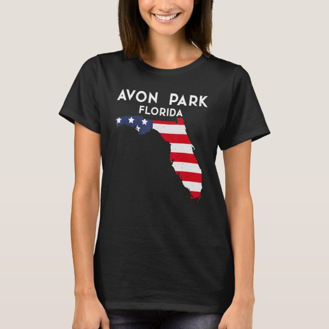 Avon Park Florida USA Staat America Travel Floridi T-Shirt (Vorderseite)