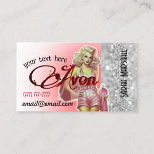 Avon Representative Business Card Visitenkarte