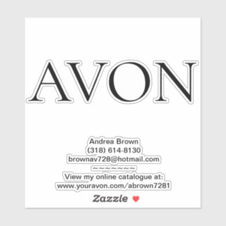 Avon Sticker