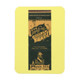 Avon von the Sea NJ, Avon Inn 1950s Matchbook Magnet
