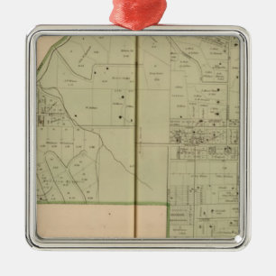 Avondale, Ohio Silbernes Ornament