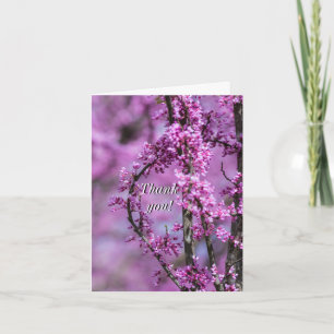 Avondale Redbud Art Danke-Card Dankeskarte
