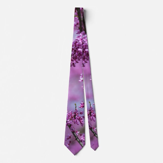Avondale Redbud Art Neck Tie Krawatte (Vorderseite)