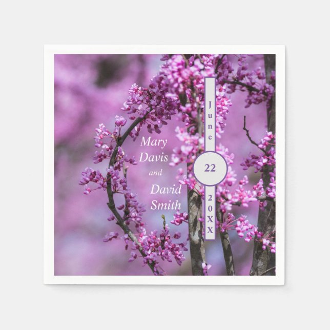 Avondale Redbud Art Serviette (Vorderseite)