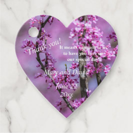 Avondale Redbud ArtWedding Geschenkanhänger