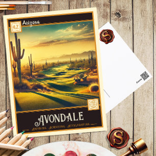 Avondale   Vintage Postkarte
