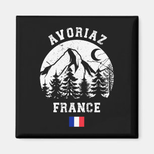 Avoriaz Frankreich Alpen Ski Resort Alpin Skipass Magnet
