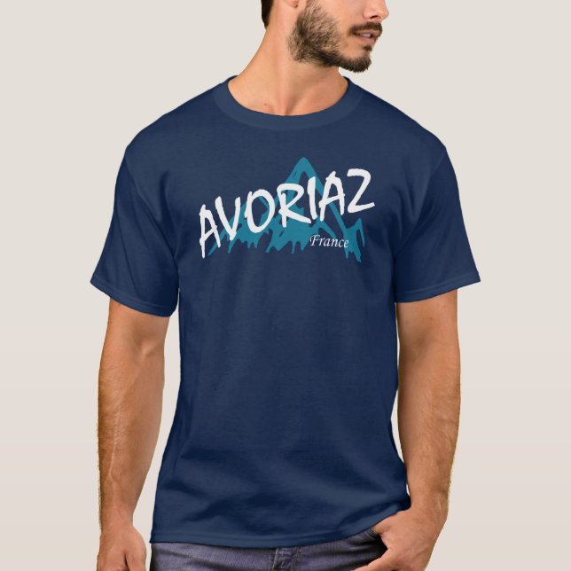 Avoriaz Frankreich T-Shirt (Vorderseite)
