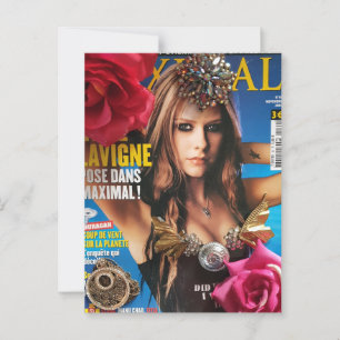Avril Lavigne Postkarte