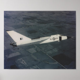 Avro Arrow- RL201 im Flug Poster