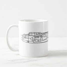 Avro Lancaster Kaffeetasse
