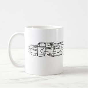 Avro Lancaster Kaffeetasse