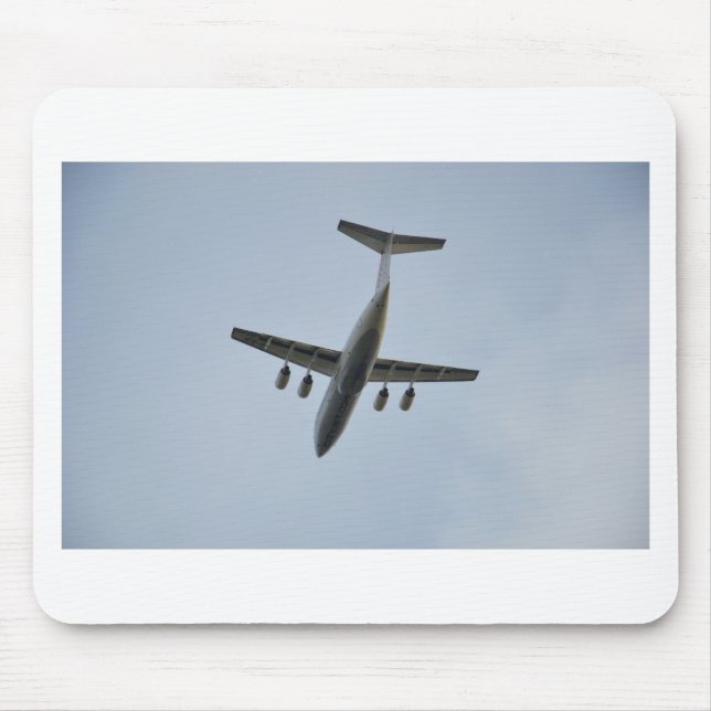Avro RJ85 Jet im Flug Mousepad (Vorne)