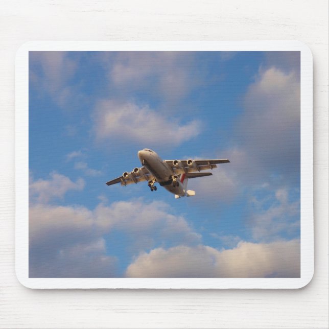 Avro RJ85 Jet Landing Mousepad (Vorne)