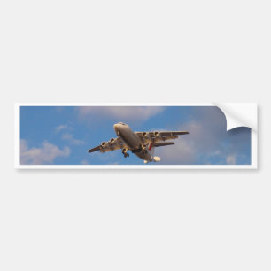Avro RJ85 Jet Landung Autoaufkleber
