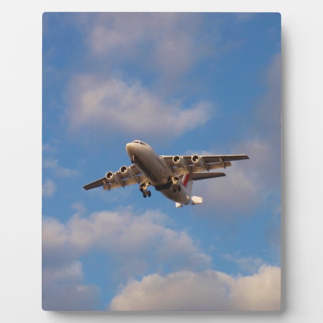 Avro RJ85 Jet-Landung Fotoplatte (Vorderseite)