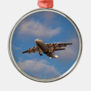 Avro RJ85 Jet Landung Ornament Aus Metall