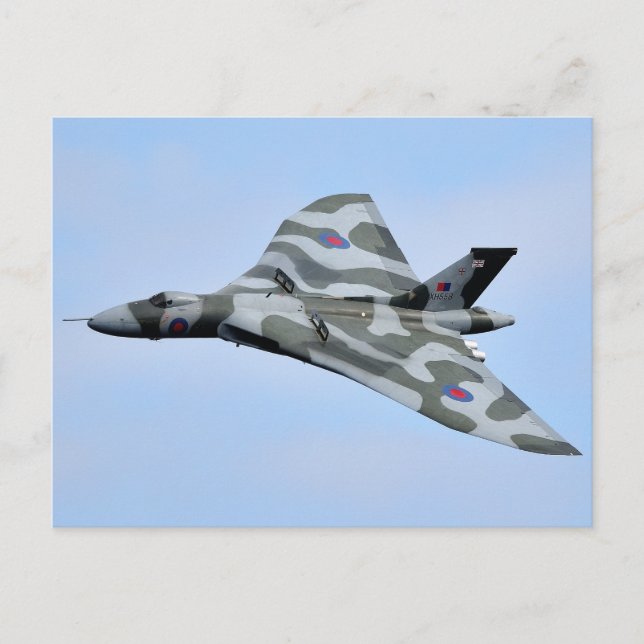 Avro Vulcan B.2 Postkarte (Vorderseite)