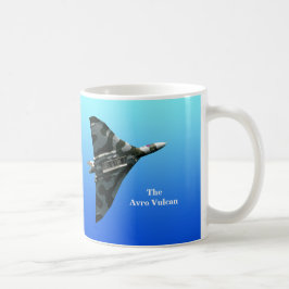 Avro Vulcan Bomber mit Ihrem Monogramm Tasse