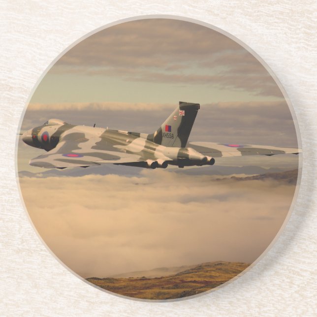 Avro Vulcan Bomber XH558 Getränkeuntersetzer (Vorne)