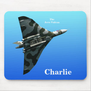 Avro Vulcan Delta Wing Bomber personalisiert Mousepad