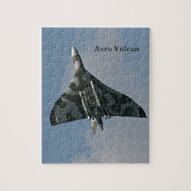 Avro Vulcan Delta Wing Bomber Puzzle (Vertikal)