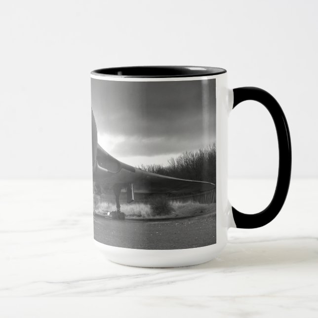 Avro Vulcan XL319 B/W Tasse (Rechts)