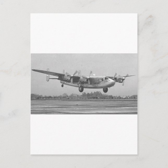 Avro York Postkarte (Vorderseite)