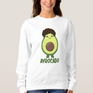 Avrocado Avocado Word Game Funny Food Green Sweatshirt